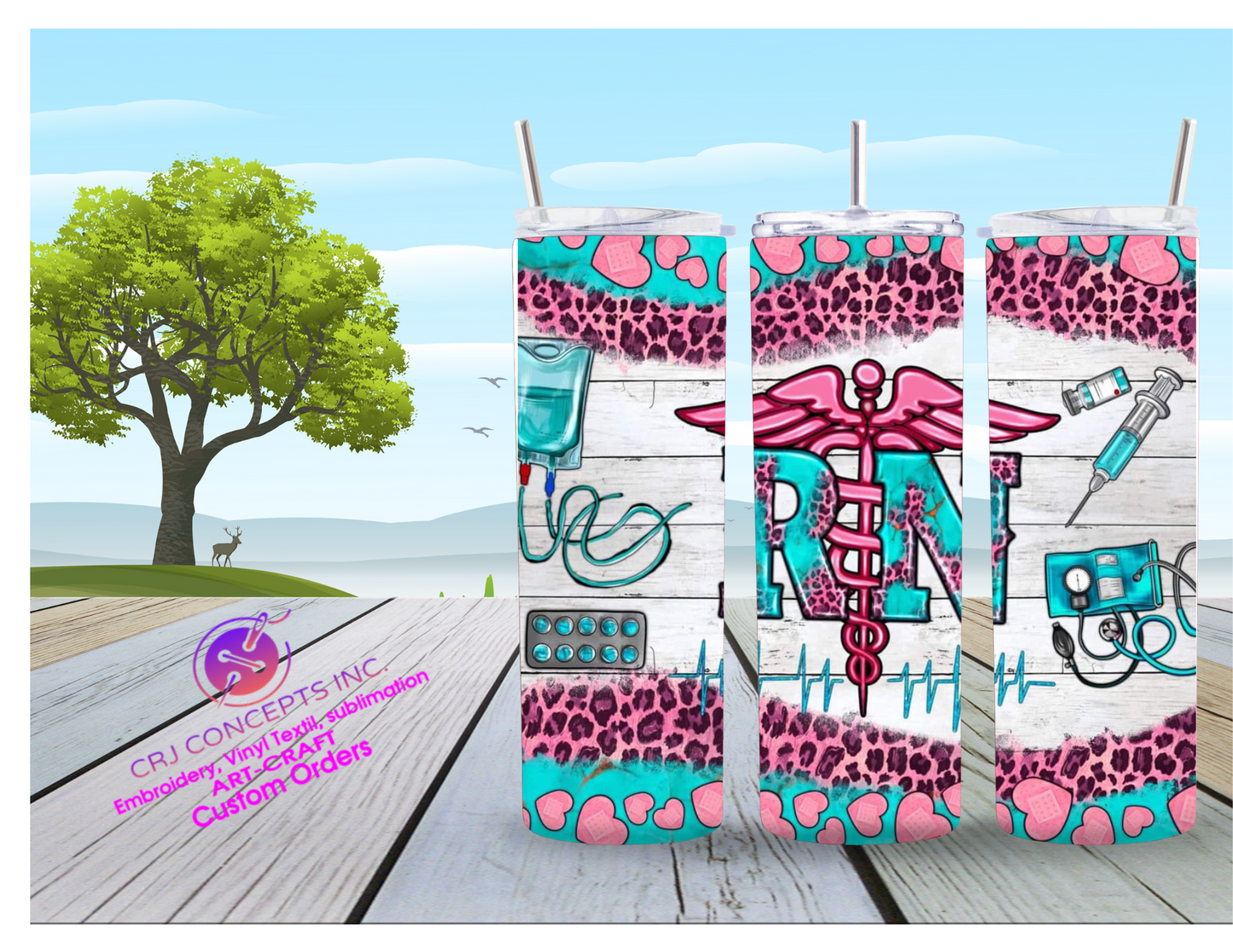 Custom Skinny 20oz Tumbler
