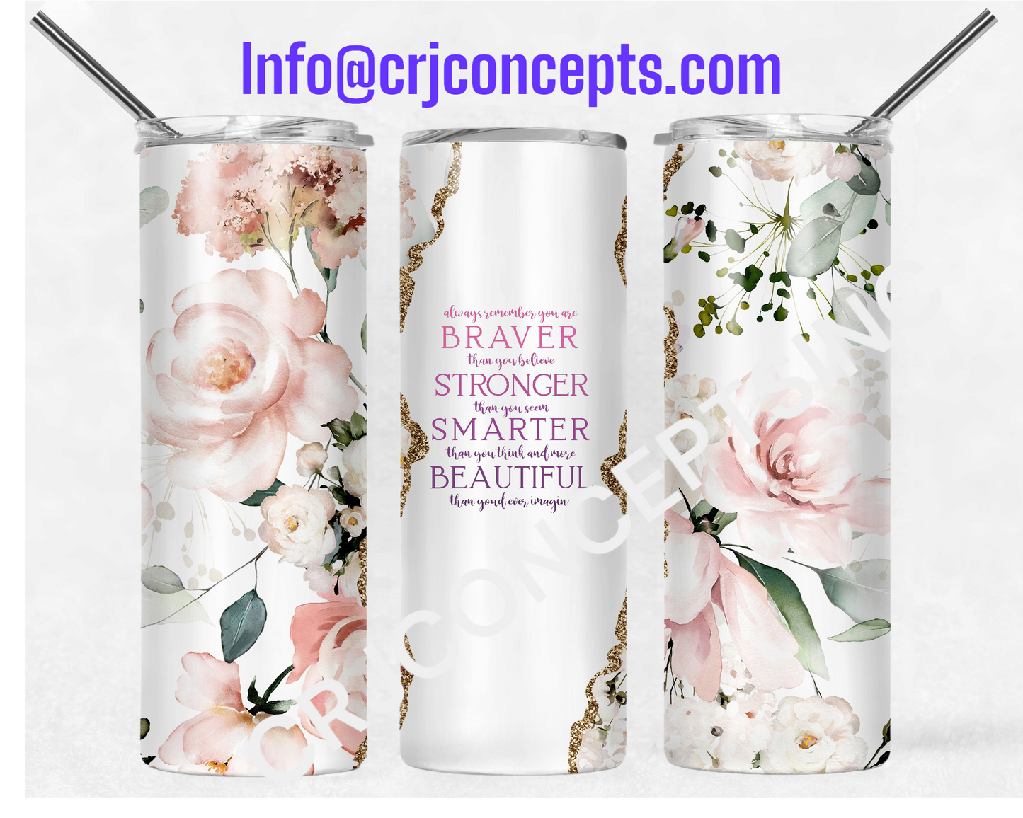 Custom Skinny 20oz Tumbler
