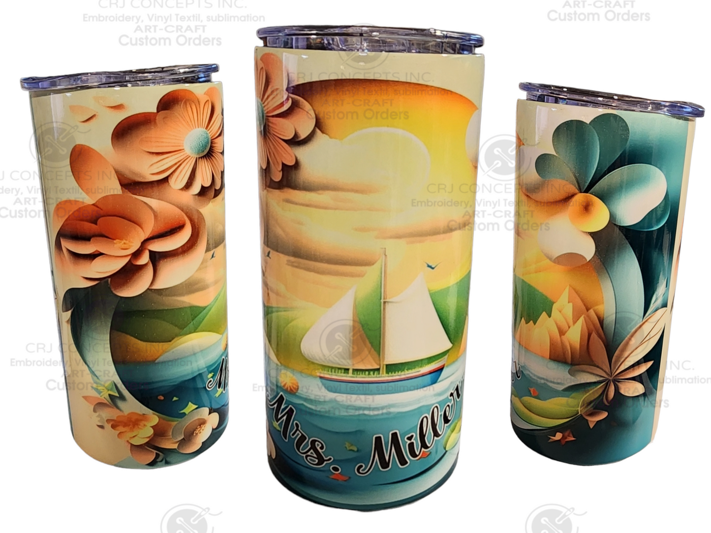 Custom Skinny 20oz Tumbler